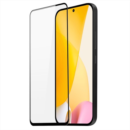 Dux Ducis 9D grūdintas stiklas Xiaomi 12 Lite 9H grūdintas stiklas su juodu rėmeliu Dux Ducis 9D grūdintas stiklas Xiaomi 12 Lite 9H grūdintas stiklas su juodu rėmeliu