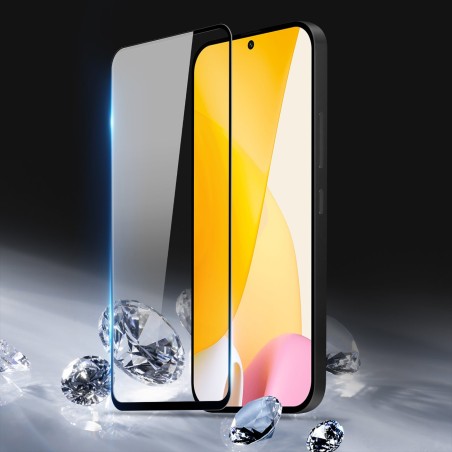 Dux Ducis 9D grūdintas stiklas Xiaomi 12 Lite 9H grūdintas stiklas su juodu rėmeliu Dux Ducis 9D grūdintas stiklas Xiaomi 12 Lite 9H grūdintas stiklas su juodu rėmeliu