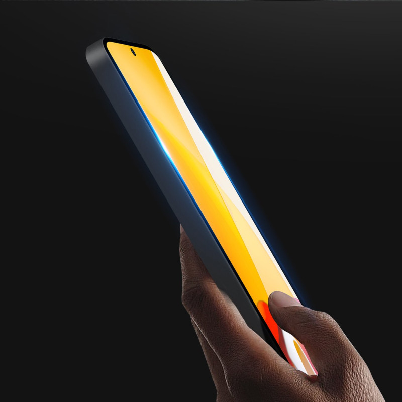 Dux Ducis 9D grūdintas stiklas Xiaomi 12 Lite 9H grūdintas stiklas su juodu rėmeliu