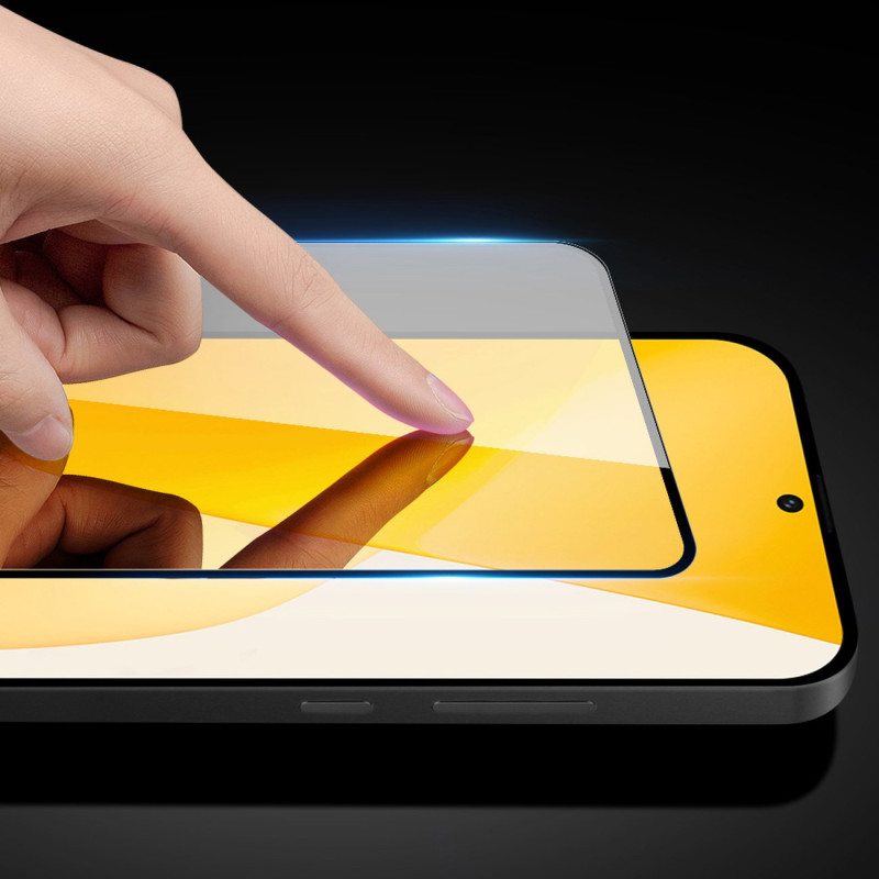Dux Ducis 9D grūdintas stiklas Xiaomi 12 Lite 9H grūdintas stiklas su juodu rėmeliu