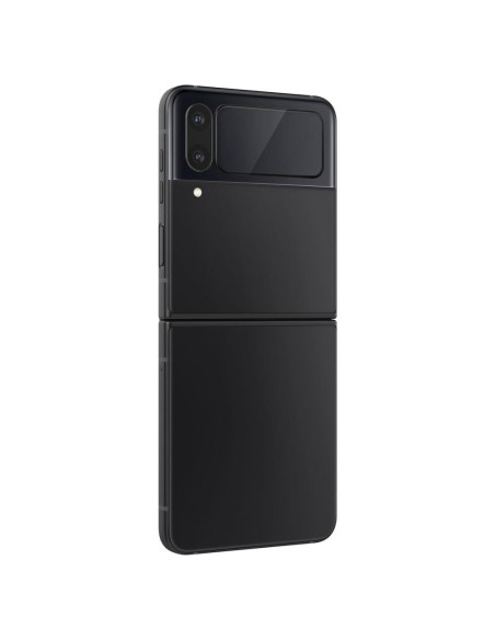 Spigen Glas.tR EZ Fit FC grūdintas stiklas su vyriais, skirtas Samsung Galaxy Z Flip 4 - juodas 2 vnt.