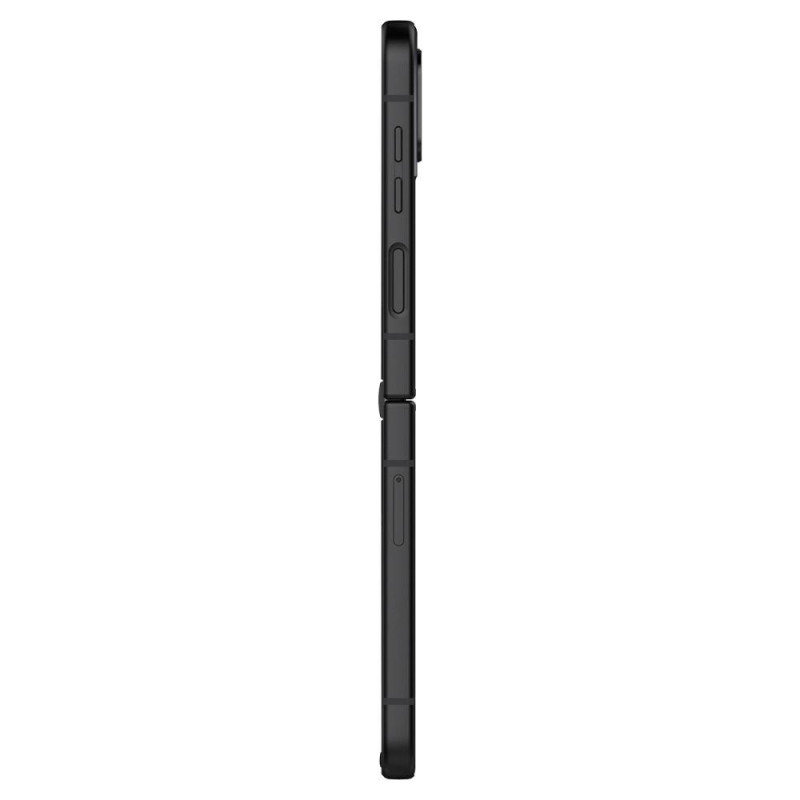 Spigen Glas.tR EZ Fit FC grūdintas stiklas su vyriais, skirtas Samsung Galaxy Z Flip 4 - juodas 2 vnt.