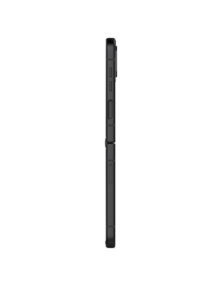 Spigen Glas.tR EZ Fit FC grūdintas stiklas su vyriais, skirtas Samsung Galaxy Z Flip 4 - juodas 2 vnt.