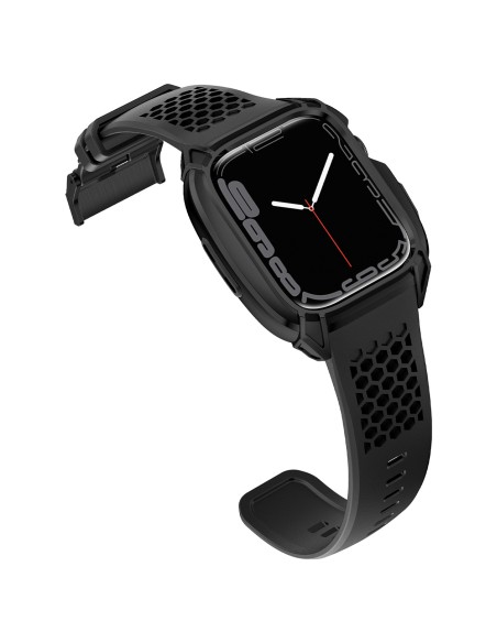 Kingxbar CYF148 2in1 šarvuotas dėklas Apple Watch SE, 6, 5, 4 (44 mm) pagamintas iš nerūdijančio plieno su dirželiu, juo... Kingxbar CYF148 2in1 šarvuotas dėklas Apple Watch SE, 6, 5, 4 (44 mm) pagamintas iš nerūdijančio plieno su dirželiu, juo...