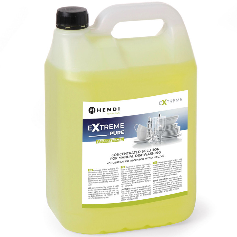 Profesionalus koncentruotas skystis indams plauti 5L - Hendi 975145