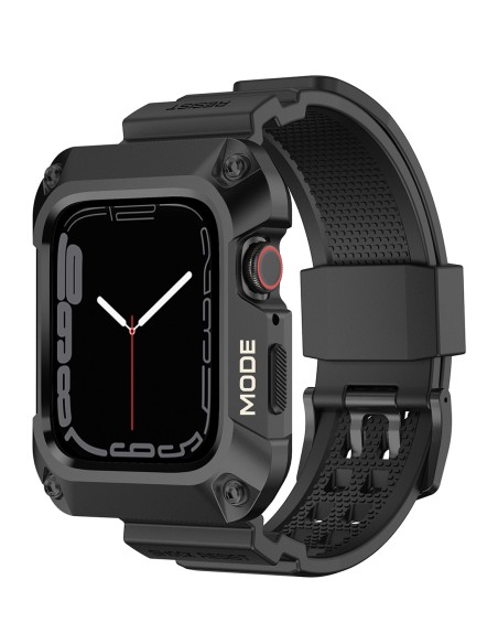Kingxbar CYF134 2in1 šarvuotas dėklas Apple Watch SE, 6, 5, 4 (44 mm) pagamintas iš nerūdijančio plieno su dirželiu, juo... Kingxbar CYF134 2in1 šarvuotas dėklas Apple Watch SE, 6, 5, 4 (44 mm) pagamintas iš nerūdijančio plieno su dirželiu, juo...