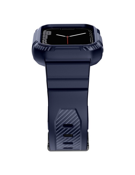 Kingxbar CYF106 2in1 šarvuotas dėklas Apple Watch SE, 9, 8, 7, 6, 5, 4, 3, 2, 1 (41, 40, 38 mm) su mėlynos spalvos dirže... Kingxbar CYF106 2in1 šarvuotas dėklas Apple Watch SE, 9, 8, 7, 6, 5, 4, 3, 2, 1 (41, 40, 38 mm) su mėlynos spalvos dirže...