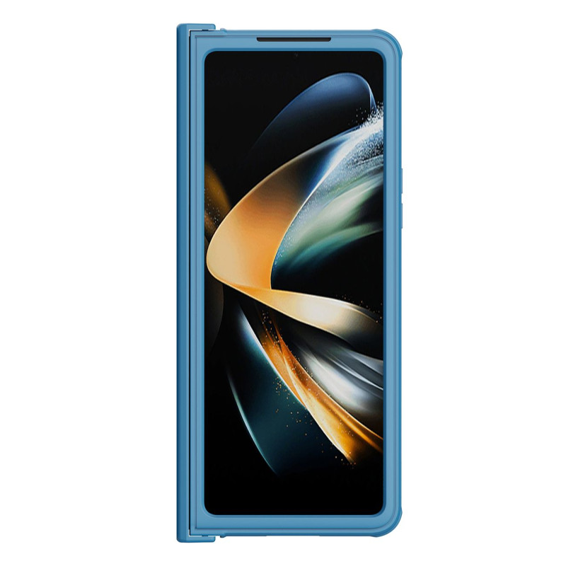 Nillkin CamShield Pro Case (paprastas) dėklas, skirtas Samsung Galaxy Z Fold 4 dangteliu su mėlynu fotoaparato dangteliu