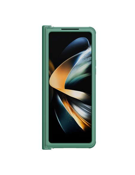 Nillkin CamShield Pro Case (paprastas) dėklas, skirtas Samsung Galaxy Z Fold 4 dangteliu su fotoaparato dangteliu tamsia... Nillkin CamShield Pro Case (paprastas) dėklas, skirtas Samsung Galaxy Z Fold 4 dangteliu su fotoaparato dangteliu tamsia...