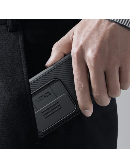 Nillkin CamShield Pro Case (paprastas) dėklas, skirtas Samsung Galaxy Z Fold 4 dangteliu su fotoaparato dangteliu tamsia... Nillkin CamShield Pro Case (paprastas) dėklas, skirtas Samsung Galaxy Z Fold 4 dangteliu su fotoaparato dangteliu tamsia...