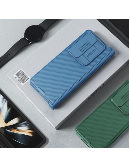 Nillkin CamShield Pro Case (paprastas) dėklas, skirtas Samsung Galaxy Z Fold 4 dangteliu su fotoaparato dangteliu tamsia... Nillkin CamShield Pro Case (paprastas) dėklas, skirtas Samsung Galaxy Z Fold 4 dangteliu su fotoaparato dangteliu tamsia...
