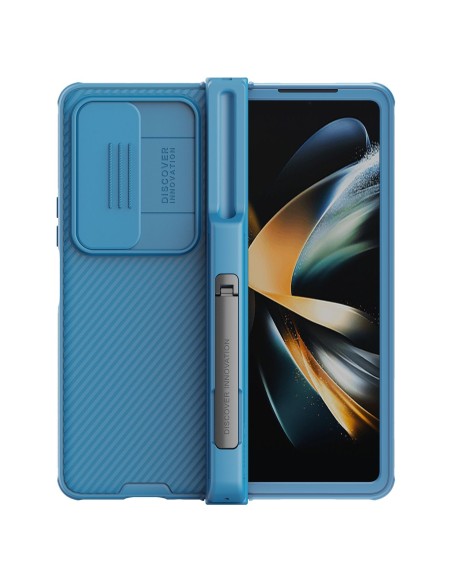 Nillkin CamShield Pro Case (kostiumo) dėklas, skirtas Samsung Galaxy Z Fold 4 dangteliui su fotoaparato dangtelio stovu ... Nillkin CamShield Pro Case (kostiumo) dėklas, skirtas Samsung Galaxy Z Fold 4 dangteliui su fotoaparato dangtelio stovu ...
