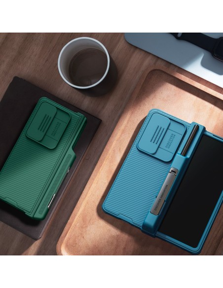 Nillkin CamShield Pro Case (kostiumo) dėklas, skirtas Samsung Galaxy Z Fold 4 dangteliui su fotoaparato dangtelio stovu ... Nillkin CamShield Pro Case (kostiumo) dėklas, skirtas Samsung Galaxy Z Fold 4 dangteliui su fotoaparato dangtelio stovu ...