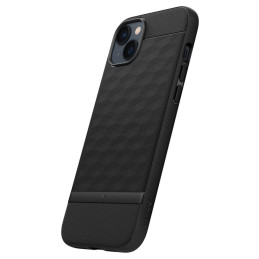 Caseology Parallax Mag MagSafe dėklas skirtas iPhone 14 Plus - matinė juoda
