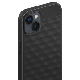 Caseology Parallax Mag MagSafe dėklas skirtas iPhone 14 Plus - matinė juoda