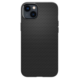Spigen Liquid Air dėklas iPhone 14 - matinė juoda
