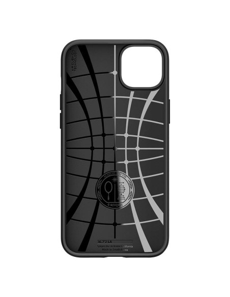 Spigen Liquid Air dėklas iPhone 14 - matinė juoda