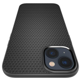 Spigen Liquid Air dėklas iPhone 14 - matinė juoda