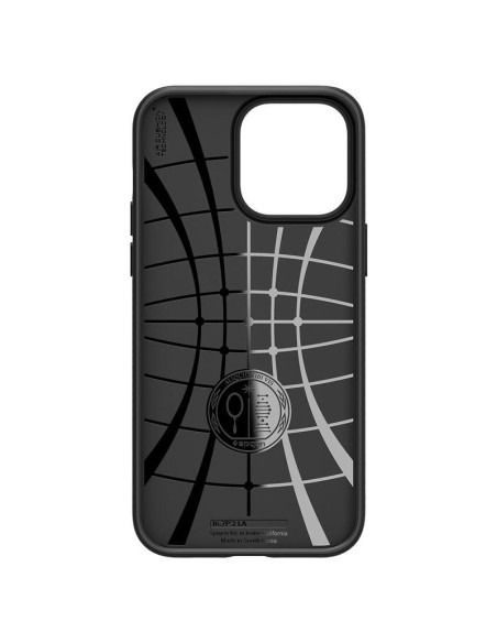 Spigen Liquid Air dėklas iPhone 14 Pro - matinės juodos spalvos Spigen Liquid Air dėklas iPhone 14 Pro - matinės juodos spalvos