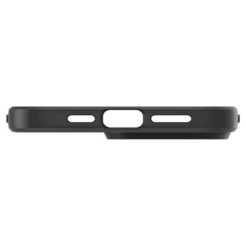 Spigen Liquid Air dėklas iPhone 14 Pro - matinės juodos spalvos