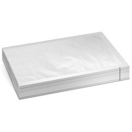 Riektuoti metalizuoto aliuminio maišeliai vakuuminio pakavimo mašinoms 200 x 300 mm 100 vnt.