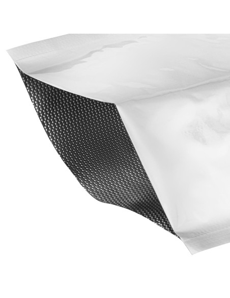 Riektuoti metalizuoto aliuminio maišeliai vakuuminio pakavimo mašinoms 200 x 300 mm 100 vnt.