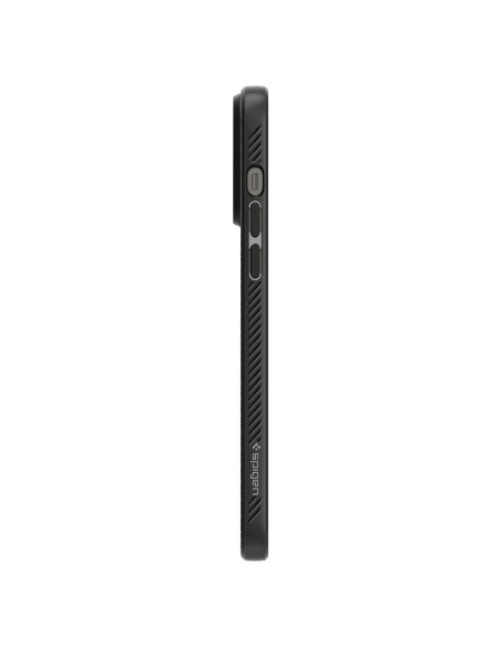 Spigen Liquid Air dėklas, skirtas iPhone 14 Pro Max - matinė juoda Spigen Liquid Air dėklas, skirtas iPhone 14 Pro Max - matinė juoda