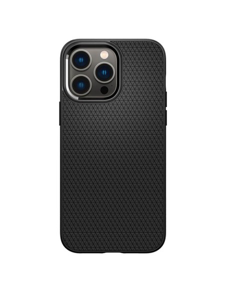 Spigen Liquid Air dėklas, skirtas iPhone 14 Pro Max - matinė juoda Spigen Liquid Air dėklas, skirtas iPhone 14 Pro Max - matinė juoda