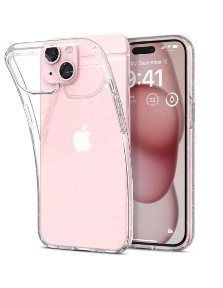 Spigen Liquid Crystal dėklas iPhone 14 Plus - skaidrus ir blizgantis Spigen Liquid Crystal dėklas iPhone 14 Plus - skaidrus ir blizgantis