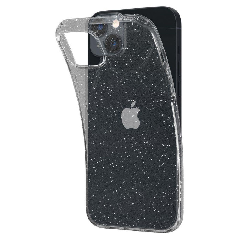 Spigen Liquid Crystal dėklas iPhone 14 Plus - skaidrus ir blizgantis