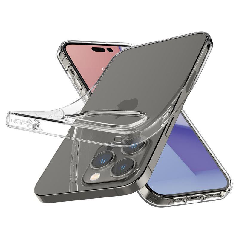 Spigen Liquid Crystal dėklas iPhone 14 Pro - skaidrus