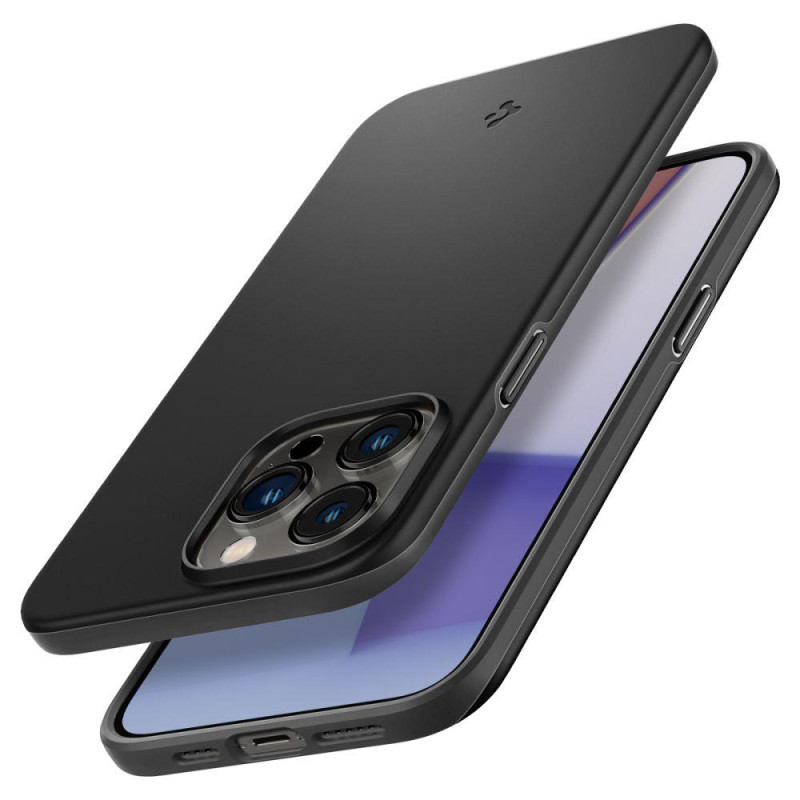 Spigen Thin Fit dėklas iPhone 14 Pro Max - juodas