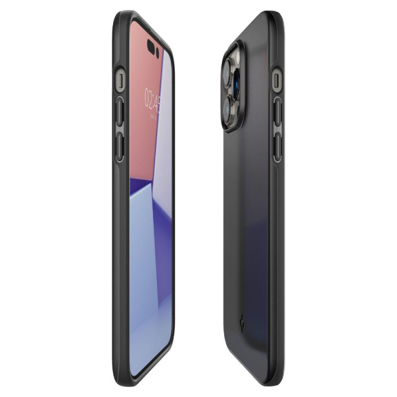 Spigen Thin Fit dėklas iPhone 14 Pro Max - juodas