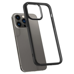 Spigen Ultra Hybrid dėklas, skirtas iPhone 14 Pro Max - matinė juoda