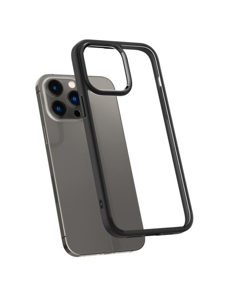 Spigen Ultra Hybrid dėklas, skirtas iPhone 14 Pro Max - matinė juoda Spigen Ultra Hybrid dėklas, skirtas iPhone 14 Pro Max - matinė juoda