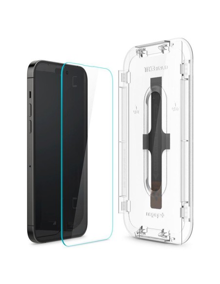 Spigen Glas.tR EZ Fit grūdintas stiklas skirtas iPhone 14 Pro Max - 2 vnt. Spigen Glas.tR EZ Fit grūdintas stiklas skirtas iPhone 14 Pro Max - 2 vnt.