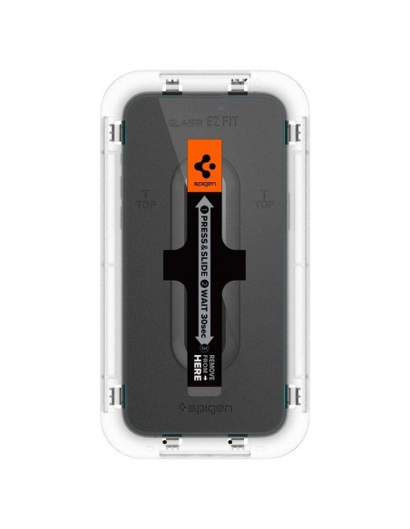 Spigen Glas.tR EZ Fit grūdintas stiklas skirtas iPhone 14 Pro Max - 2 vnt. Spigen Glas.tR EZ Fit grūdintas stiklas skirtas iPhone 14 Pro Max - 2 vnt.