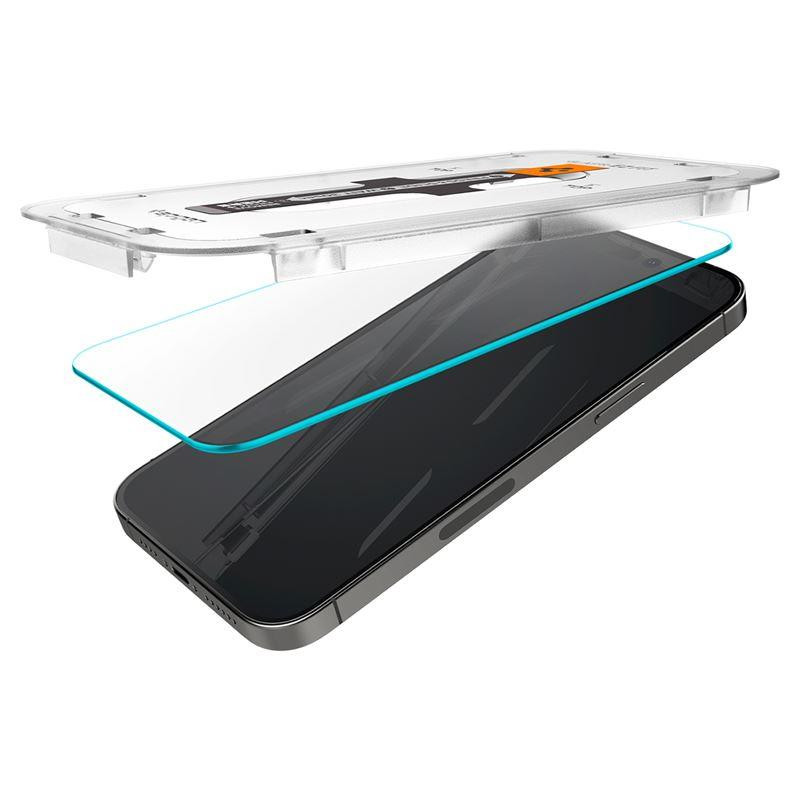 Spigen Glas.tR EZ Fit grūdintas stiklas skirtas iPhone 14 Pro Max - 2 vnt.