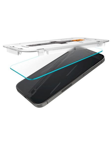 Spigen Glas.tR EZ Fit grūdintas stiklas skirtas iPhone 14 Pro Max - 2 vnt. Spigen Glas.tR EZ Fit grūdintas stiklas skirtas iPhone 14 Pro Max - 2 vnt.