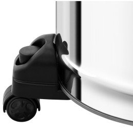 Židinio pelenų siurblys mobilus nerūdijantis su HEPA filtru 1,2 kW 20 l