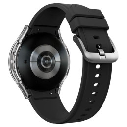 „Spigen Thin Fit“ dėklas ir grūdinto stiklo rinkinys, skirtas „Samsung Galaxy Watch 5 Pro“ (45 mm) – skaidrus