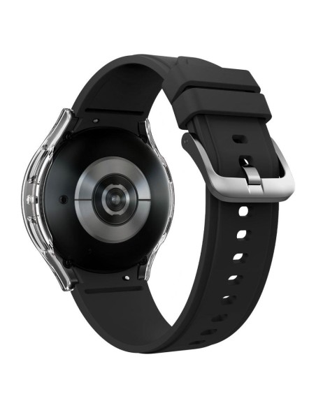 „Spigen Thin Fit“ dėklas ir grūdinto stiklo rinkinys, skirtas „Samsung Galaxy Watch 5 Pro“ (45 mm) – skaidrus „Spigen Thin Fit“ dėklas ir grūdinto stiklo rinkinys, skirtas „Samsung Galaxy Watch 5 Pro“ (45 mm) – skaidrus
