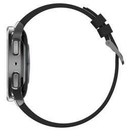 „Spigen Thin Fit“ dėklas ir grūdinto stiklo rinkinys, skirtas „Samsung Galaxy Watch 5 Pro“ (45 mm) – skaidrus