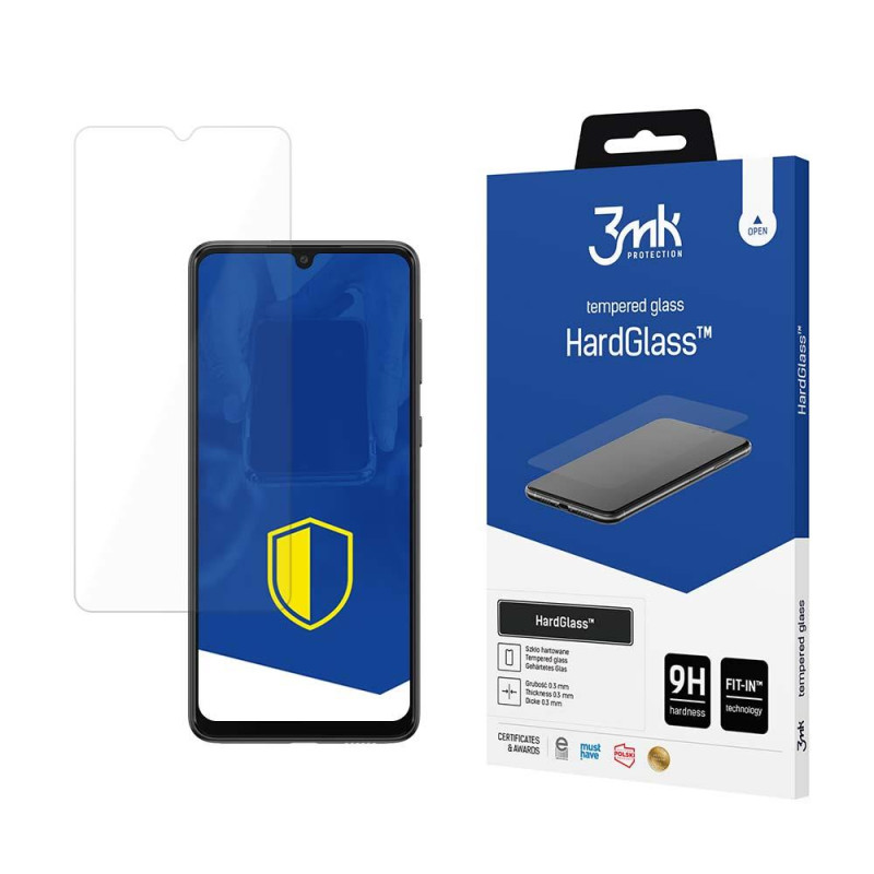 9H 3mk HardGlass™ stiklas „Samsung Galaxy A33 5G“. 9H 3mk HardGlass™ stiklas „Samsung Galaxy A33 5G“.