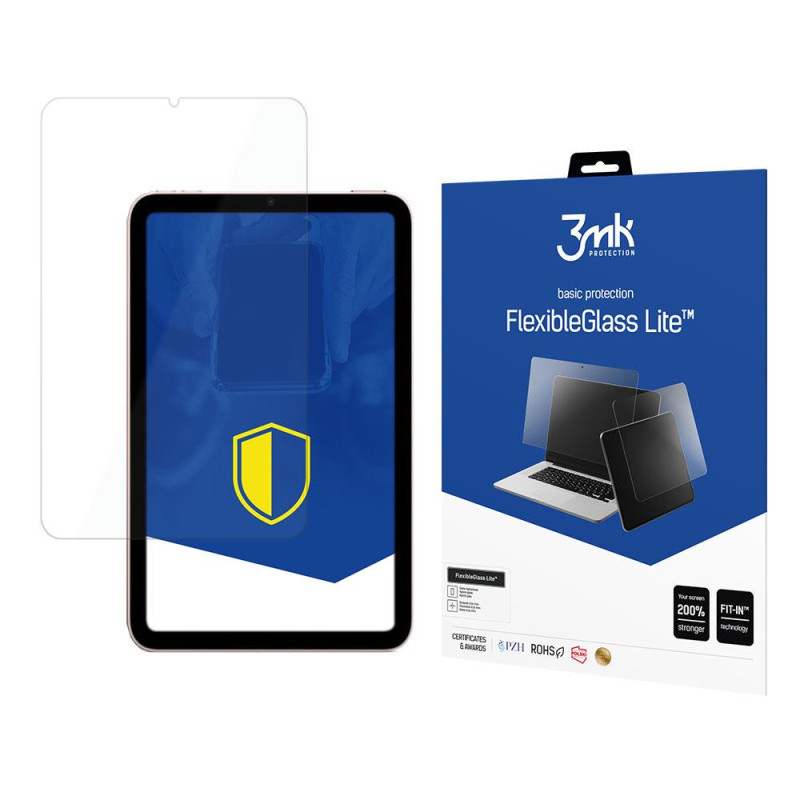 3mk FlexibleGlass Lite™ hibridinis stiklas, skirtas iPad Mini 6