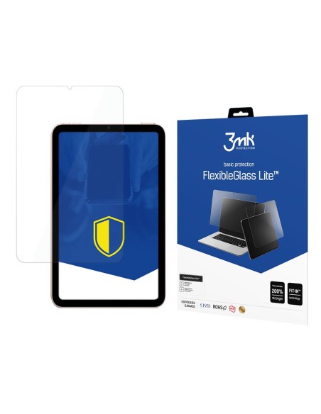 3mk FlexibleGlass Lite™ hibridinis stiklas, skirtas iPad Mini 6 3mk FlexibleGlass Lite™ hibridinis stiklas, skirtas iPad Mini 6