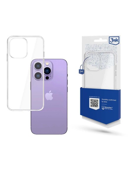 3mk skaidrus dėklas, skirtas iPhone 14 Pro Max – skaidrus 3mk skaidrus dėklas, skirtas iPhone 14 Pro Max – skaidrus