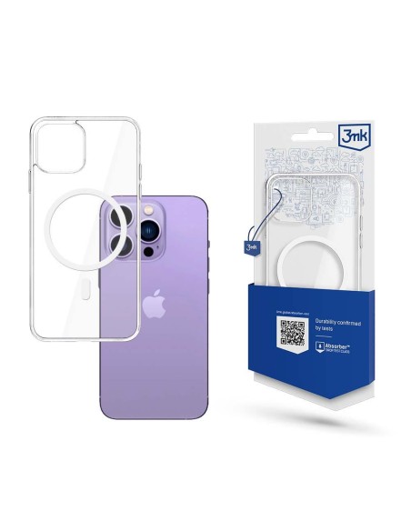 3mk Mag Case su MagSafe iPhone 14 Pro - skaidrus 3mk Mag Case su MagSafe iPhone 14 Pro - skaidrus