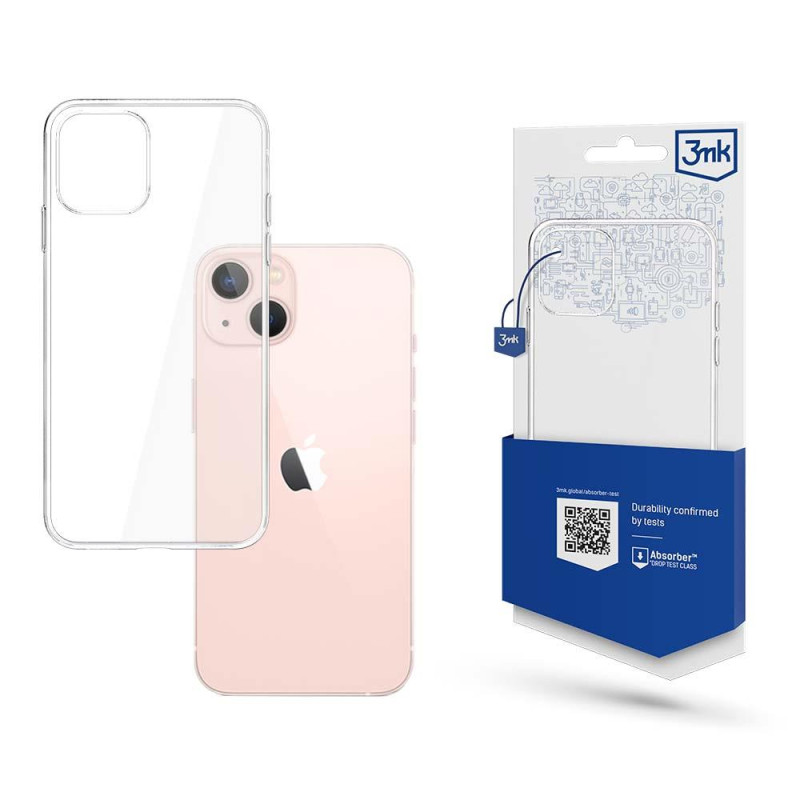 3mk skaidrus dėklas, skirtas iPhone 14 Plus – skaidrus