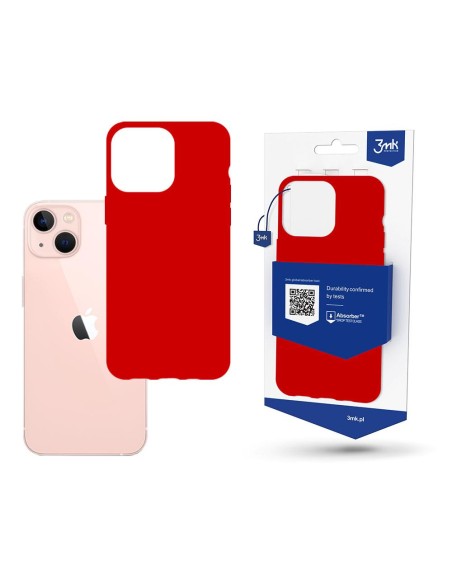3mk matinis dėklas, skirtas iPhone 14 Plus – raudonas 3mk matinis dėklas, skirtas iPhone 14 Plus – raudonas